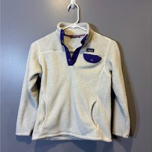 Patagonia Fleece with Purple Accents